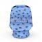 Boy Blue Arrow Universal Car Seat Canopy Breastfeeding Scarf Infinity Baby Nursing Breastfeeding Cover