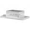 Square Pipe rectangular Pipe 40*40MM 50*50MM Flange Stainless Steel Satin Mirror Finish