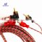 High quality 1M/2M/3M/5M  RCA Cables Interconnect Cable audio/video cable For Car Audio