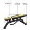High quality strength machine gym equipment workout weight gym bench adjustable