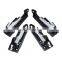 4 x Front Rear Inside Left Right Door Handle Chrome For Ford Fusion 06-12