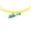 LC/APC 1.0Meter Fiber Optic Pigtail   Single mode SM 9/125 G.657A2  PVC LSZH Fiber Optic Pigtail