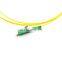 1.0Meter G.657A1 Single mode SM 9/125um G.657A1  LC/APC  Fiber Optic Pigtail