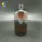 500ml amber soft drinks glass drinking bottle