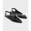 Women stylish latest design mesh pointed toe sling back flat sandals shoes other color are available