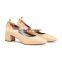 Ladies fancy high fashionable comfortable medium block heels pumps sandals shoes