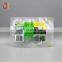 Color printed 3 side sealed packaging pouch frozen food bag for dumpling