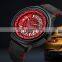 New SKMEI 9217 Hollow Rotating Dial Quartz Watch Men Stainless Steel Wristwatches