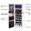 Hanging Wall Mounted Jewelry Cabinets Storage Organizer With Mirror Full Length Mirror