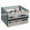 6 Bottle wooden wine crate wooden vegetable storage box