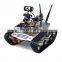 Unfinished DIY RC Intelligent Wireless Camera Wifi Robot Tank Chassis Car Kit with Dual antenna