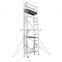 Climbing Mobile Aluminum Ladder Moving Scaffold Platform Scaffolding Tower System