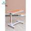 Factory Directly Supply Modern Professional Adjustable Over Bed Hospital Dining Table With ABS Tray For Patient