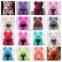 Handmade Preserved Valentine Day Gifts Artificial PE 40CM Colorful Red Rose Bear Teddy Bear Rose With Ribbon