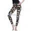 Wholesale Custom Made Women Leggings High Elastic Skinny Camouflage Legging