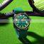 Curren 8421 New Fashion Quartz Watch Man 2022 Innovative Calendar Waterproof Silicon Band Green Stop Watches Relogio Masculino