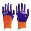 13Gauge Polyester Liner Smooth Nitrile 3/4 Half Coated Work Gloves EN388
