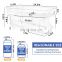 Household Kitchen Refrigerator Beer Soda Beverage Can Storage Rack Automatic Filling Plastic Transparent Storage Box