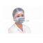 Mob Cap Disposable Non Woven Clip Cap With Single/Double Elastic