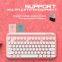 75 Keys Ergonomic Design Pudding Keycaps Portable Typewriter Retro Wireless Keyboard with 2.4ghz Receiver Desktop Keyboards