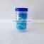 PS Double Wall Hotsale BPA Free Plastic Mason Jar With Handle And Straw