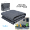 3x5M Groundsheet Awning Carpet With Stainless Steel Eyelets and 1 PVC Bag , 13 Pegs