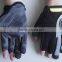 Anti Vibration Fingerless Synthetic Leather Palm Mechanic Work Gloves