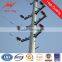 galvanized steel electrical pole, power transmission line pole