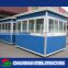 Steel panelized Prefab Security Guard Houses / Cabins