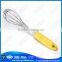 Stainless steel egg beater/egg whisk with plastic handle