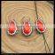 LFD-0050B Wholesale Rhinestone Crystal with Mixed Color Shell Connector Bead Jewelry Finding