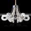 Flush Mounted Crystal Ceiling Lamp Modern Chandelier Pendant Light Fixtures for Bedroom