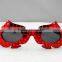 shimmering powder christmas & party glasses with various kinds of decoration