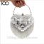 2016 New Heart Shaped Rhinestone Day Clutch beaded evening bags women tassel diamond handbag wedding bridal Purses                        
                                                Quality Choice