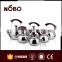 stainless steel pour over whistling non-electric tea kettle for household