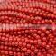 Whoesale high quality red coral round beads 4-20mm