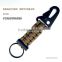 hot 2016 new products on china market paracord fire starter paracord keychain for Ultralight Backpacking & Adventure Camping