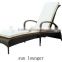 modern luxury outdoor leisure rattan/wicker daybed sun lounger wicker lounger