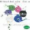 2014 new arriver micro braid dual color flat cable for cellphone