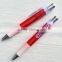 Colorful Budget Logo promotional rubber grip fat pen