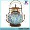 Handmade Glass Mosaic Moroccan garden lantern-Moroccan Home decor Indoor Glass lantern