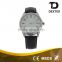 Factory direct best quality elegance men vintage leather watch