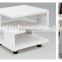 Simple fashion square coffee table designe/ particleboard coffee table/MDF coffee table