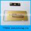 Blank rectangular plastic magnetic name badge