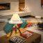 Hotel searchlight paper lamp shades for table lamps modern tripod wooden table lamp T2011C NEW