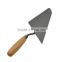 200mm Bricklaying Trowel with Wooden Handle, Carbon Steel Blade
