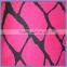 wholesale acrylic hi-pile jacquard knitting red fur fabric for clothing China suppier