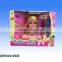 plastic cheap beautiful Bust Model girl baby doll for kids play