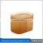 Custom made top grade natural Plastic cosmetic storage box on dressing table