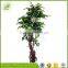 customized in stock plastic artificial banyan tree for indoor decoration
